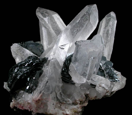 Hematite on Quartz from Jinlong, northeast of Guangzhou, Longchuan, Guangdong Province, China