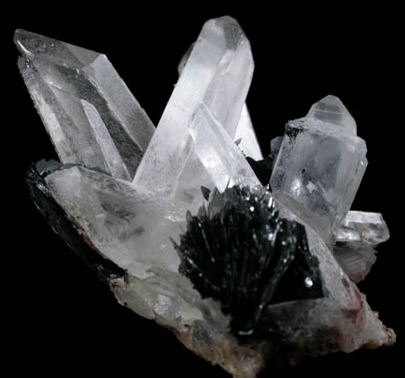 Hematite on Quartz from Jinlong, northeast of Guangzhou, Longchuan, Guangdong Province, China