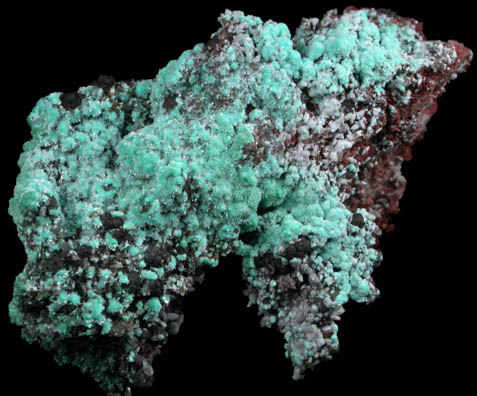 Aurichalcite and Smithsonite from Kelly Mine, Magdalena District, Socorro County, New Mexico