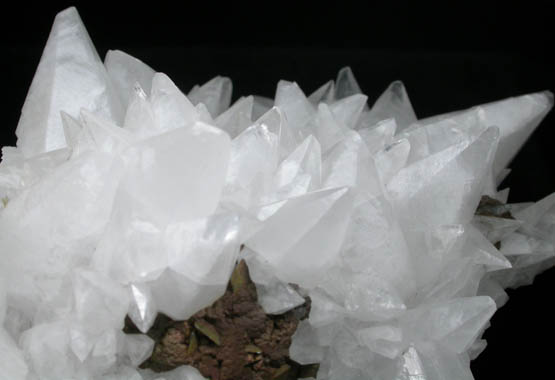 Calcite, Marcasite, Pyrite from attributed to La Farge Quarry(?), Buffalo, Scott County, Iowa