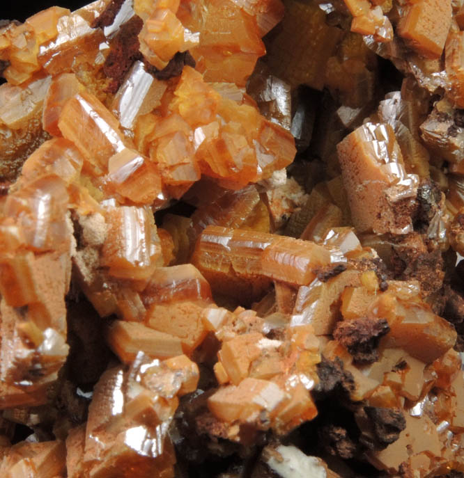 Wulfenite from Revir Helena (Helena Mine), Crna, Meica, Mount Peca, Carinthia, Slovenia