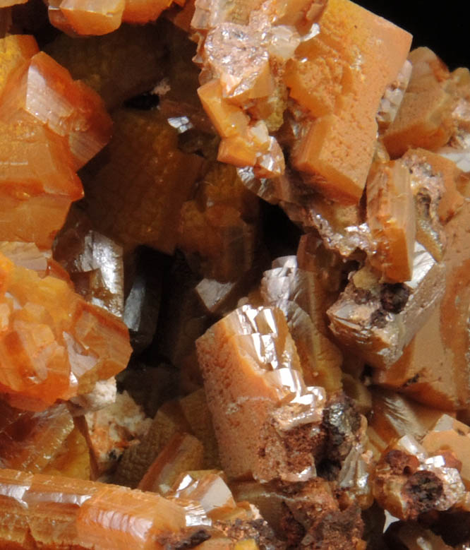 Wulfenite from Revir Helena (Helena Mine), Crna, Meica, Mount Peca, Carinthia, Slovenia