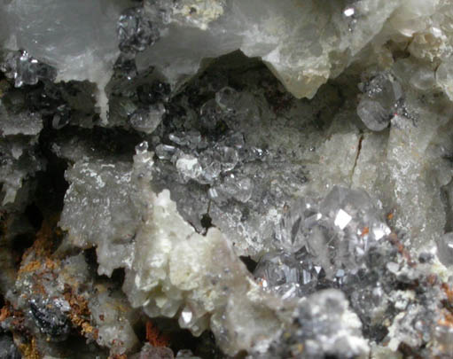 Cerussite from Sherman Tunnel, Leadville District, Lake County, Colorado