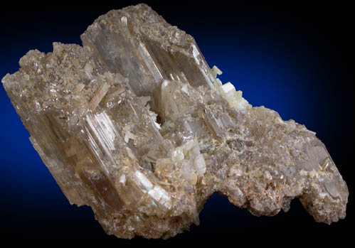 Cerussite from Touissit Mine, Puits XI, 21 km SSE of Oujda, Jerada Province, Oriental, Morocco