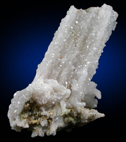 Anglesite on Cerussite from Broken Hill, New South Wales, Australia