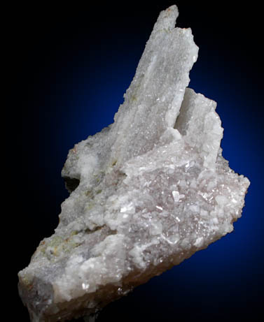 Anglesite on Cerussite from Central Mine, Broken Hill, New South Wales, Australia