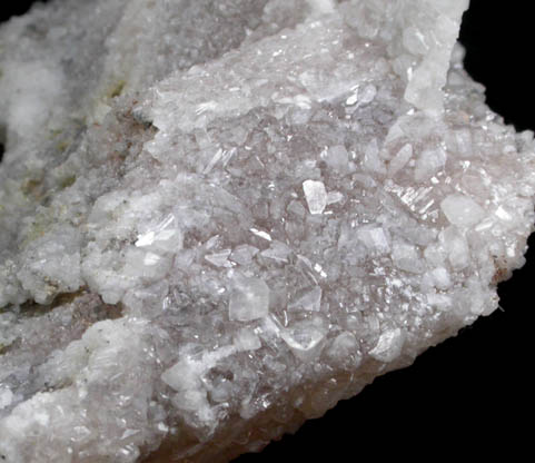 Anglesite on Cerussite from Central Mine, Broken Hill, New South Wales, Australia