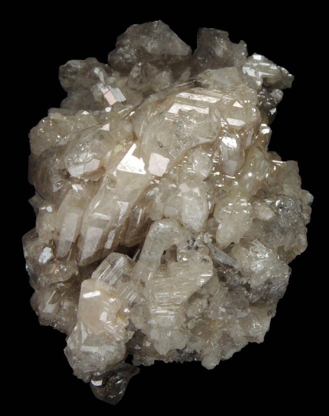 Cerussite (twinned crystals) from Tsumeb Mine, Otavi-Bergland District, Oshikoto, Namibia