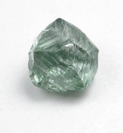 Diamond (0.20 carat dark-green dodecahedral crystal) from Guaniamo, Bolivar Province, Venezuela