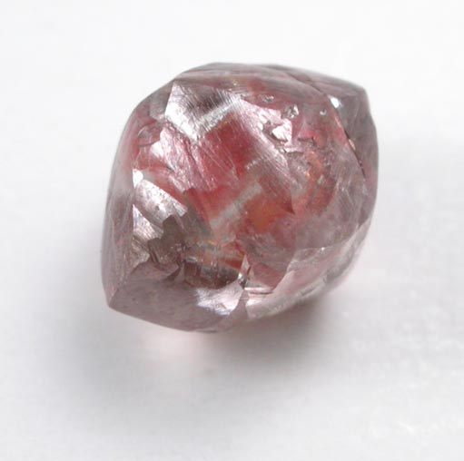 Diamond (1 carat fancy red-brown octahedral crystal) from Oranjemund District, southern coastal Namib Desert, Namibia