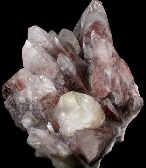 Calcite with internal phantom zones from West Camp, Santa Eulalia District, Aquiles Serdán, Chihuahua, Mexico