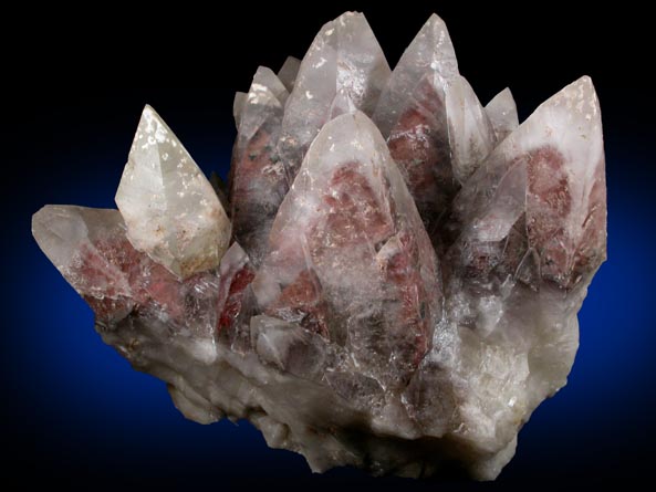 Calcite with internal phantom zones from West Camp, Santa Eulalia District, Aquiles Serdán, Chihuahua, Mexico