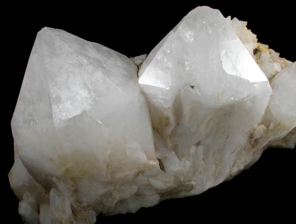 Quartz var. Milky Quartz from summit of Spruce Mountain, Woodstock, Oxford County, Maine