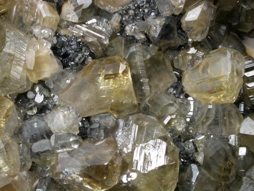 Cerussite and Barite from Mibladen, Haute Moulouya Basin, Zeida-Aouli-Mibladen belt, Midelt Province, Morocco