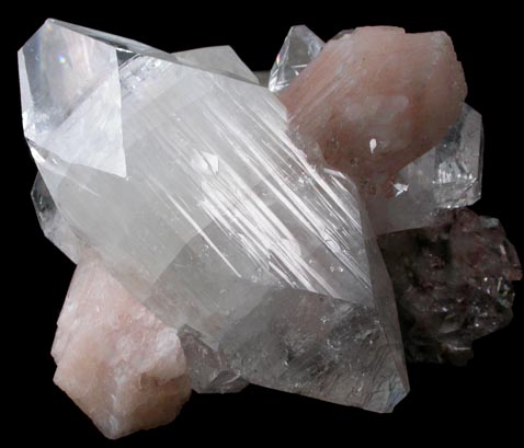 Apophyllite with Stilbite-Ca from Jalgaon, Maharashtra, India