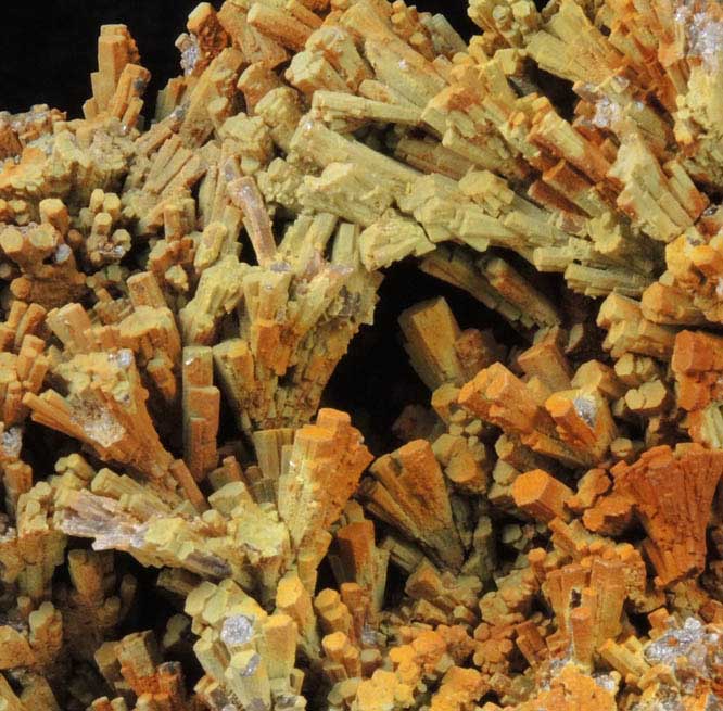 Pyromorphite from Mine des Farges, Ussel, Corrze, France