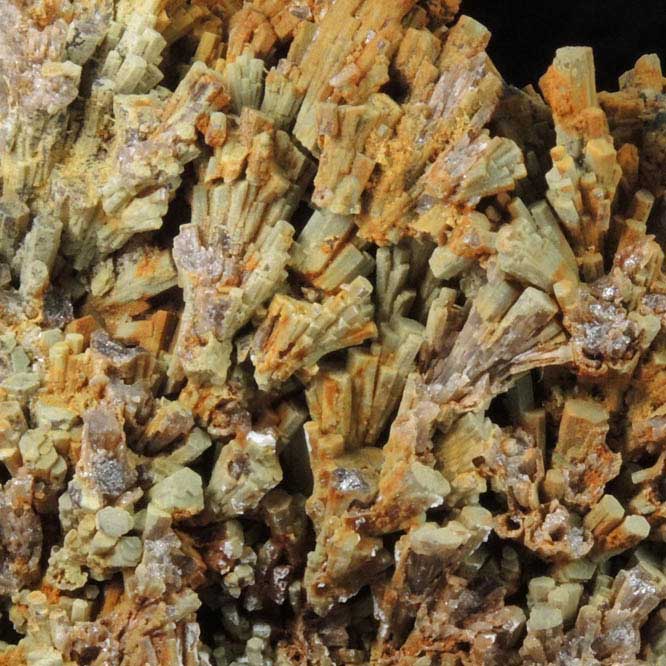 Pyromorphite from Mine des Farges, Ussel, Corrze, France