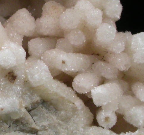 Stilbite epimorphs after Analcime and Natrolite from Dean Quarry, St. Keverne, Lizard Peninsula, Cornwall, England