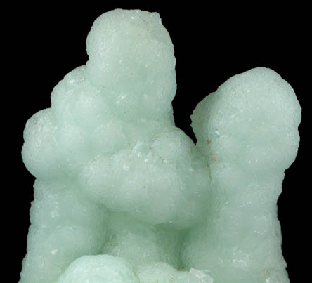 Prehnite pseudomorphs after Anhydrite from Summit Quarry, Union County, New Jersey