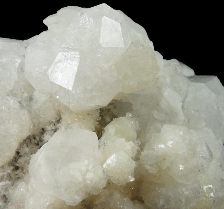 Analcime, Calcite, Natrolite from Lower New Street Quarry, Paterson, Passaic County, New Jersey