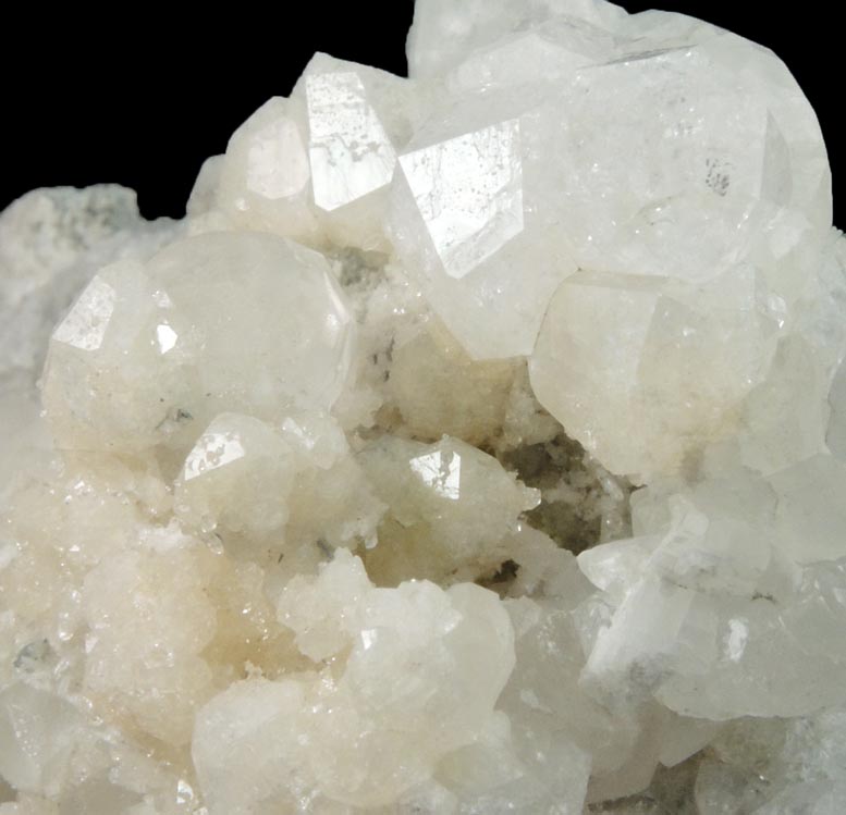 Analcime, Calcite, Natrolite from Lower New Street Quarry, Paterson, Passaic County, New Jersey