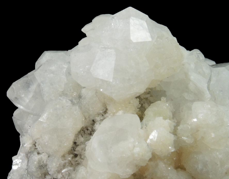 Analcime, Calcite, Natrolite from Lower New Street Quarry, Paterson, Passaic County, New Jersey