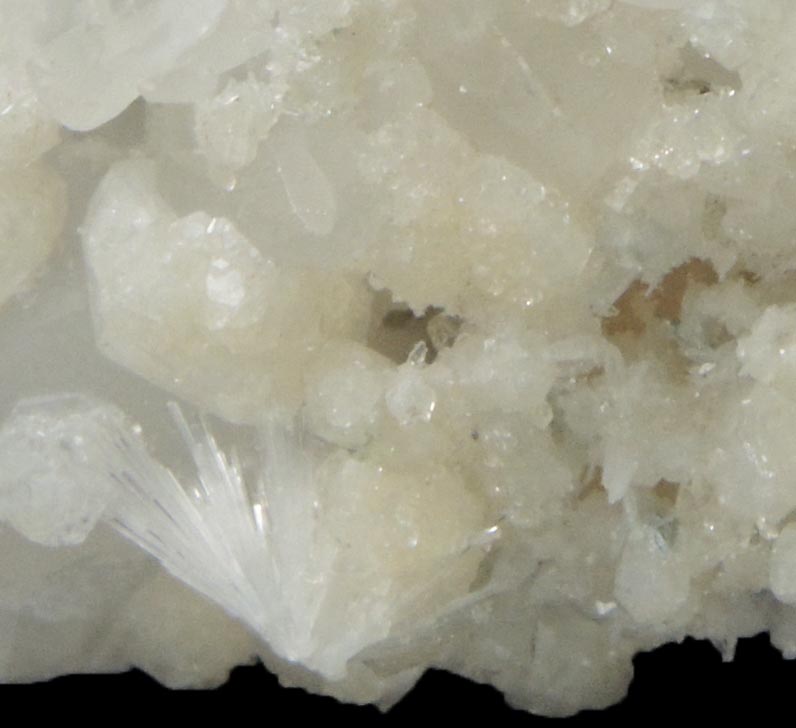 Analcime, Calcite, Natrolite from Lower New Street Quarry, Paterson, Passaic County, New Jersey