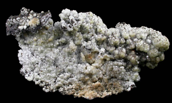 Smithsonite over Goethite-Hematite from Kelly Mine, Magdalena District, Socorro County, New Mexico
