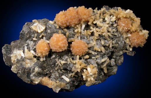 Stilbite-Ca from Chimney Rock Quarry, Bound Brook, Somerset County, New Jersey