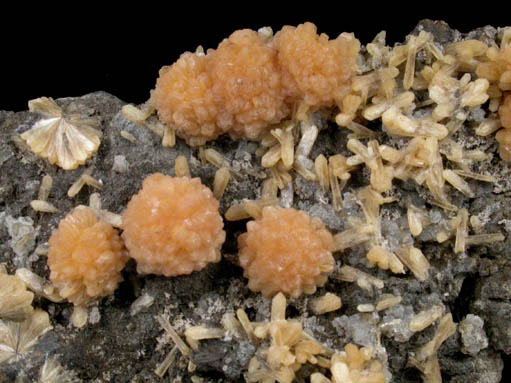 Stilbite-Ca from Chimney Rock Quarry, Bound Brook, Somerset County, New Jersey