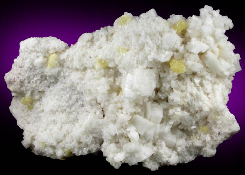 Dolomite with Mimetite from Tsumeb Mine, Otavi-Bergland District, Oshikoto, Namibia