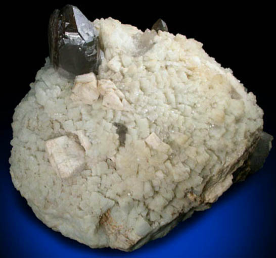 Albite, Microcline, Smoky Quartz from Moat Mountain, west of North Conway, Carroll County, New Hampshire