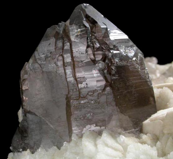 Albite, Microcline, Smoky Quartz from Moat Mountain, west of North Conway, Carroll County, New Hampshire