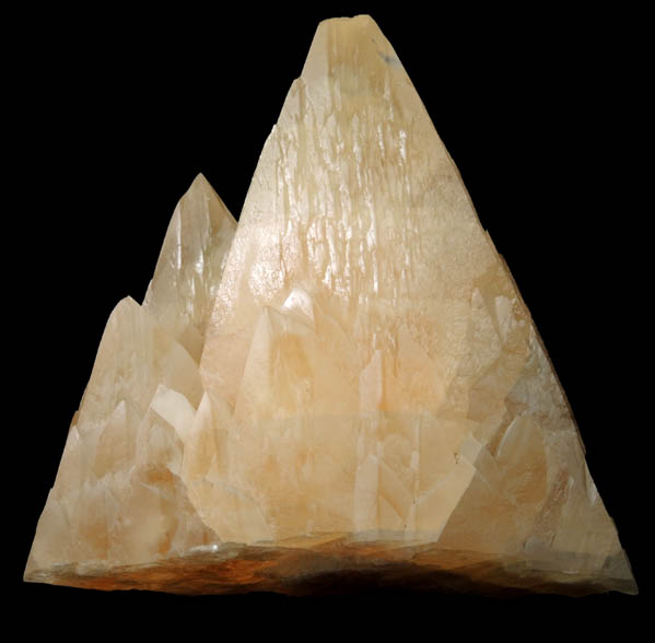 Calcite from Pugh Quarry, 6 km NNW of Custar, Wood County, Ohio