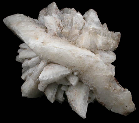 Gypsum pseudomorph after Anhydrite from Camp Verde District, Yavapai County, Arizona