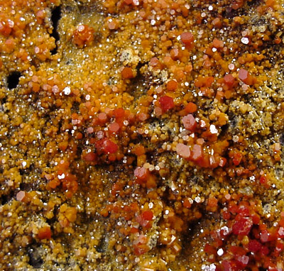 Vanadinite from North Geronimo Mine, La Paz County, Arizona