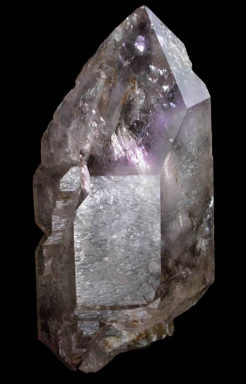 Quartz var. Smoky-Amethyst Quartz from Pohndorf Mine, Jefferson County, Montana