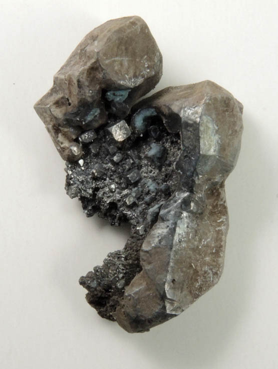 Acanthite pseudomorphs after Argentite from San Juan de Rayas Mine, Guanajuato, Mexico
