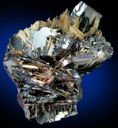 Rutile and Hematite from Novo Horizonte, Bahia, Brazil