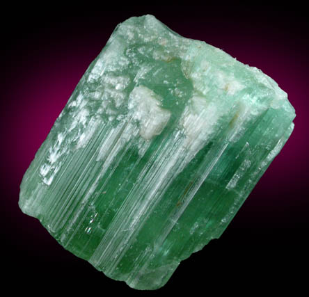 Elbaite Tourmaline from Dunton Quarry, Plumbago Mountain, Hall's Ridge, Newry, Oxford County, Maine