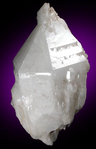 Quartz var. Milky Quartz from summit of Spruce Mountain, Woodstock, Oxford County, Maine