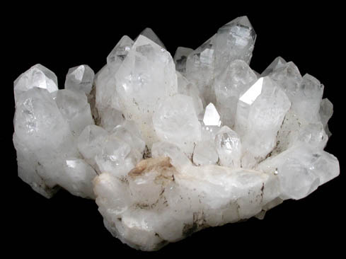 Quartz var. Milky Quartz from summit of Spruce Mountain, Woodstock, Oxford County, Maine