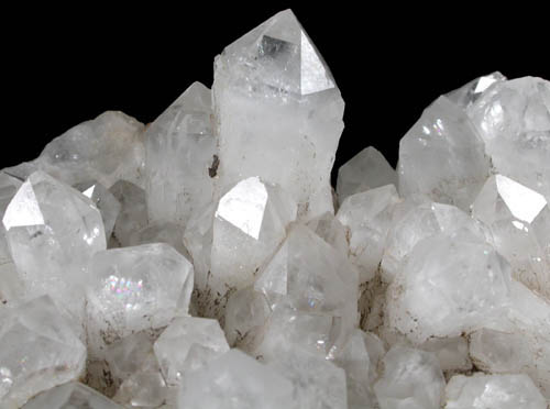 Quartz var. Milky Quartz from summit of Spruce Mountain, Woodstock, Oxford County, Maine