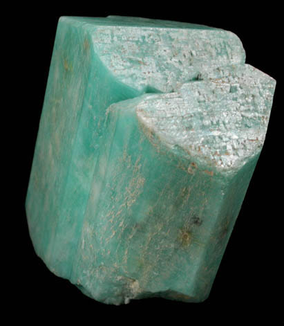 Microcline var. Amazonite from Crystal Peak area, 6.5 km northeast of Lake George, Park-Teller Counties, Colorado