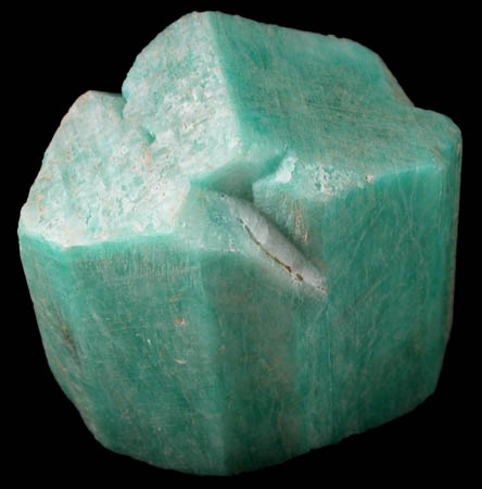 Microcline var. Amazonite from Crystal Peak area, 6.5 km northeast of Lake George, Park-Teller Counties, Colorado