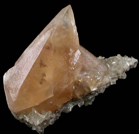 Calcite from Pugh Quarry, 6 km NNW of Custar, Wood County, Ohio