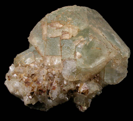 Fluorite and Quartz from Hurricane Mountain, east of Intervale, Carroll County, New Hampshire