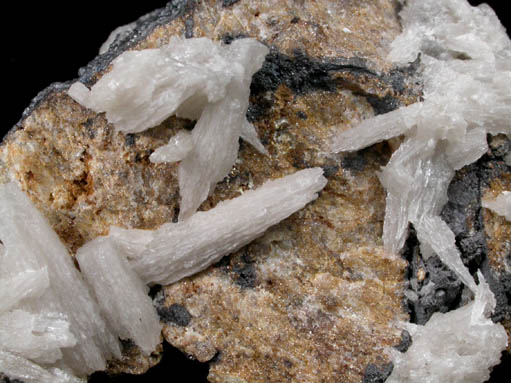 Cerussite with Limonite from Lescure Mine, Mayres, Ardèche, Rhône-Alpes, France