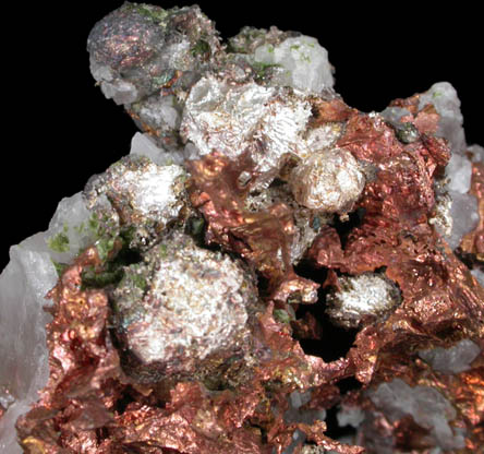 Silver and Copper (half-breed) from Caledonia Mine, Keweenaw Peninsula Copper District, Ontonagon County, Michigan
