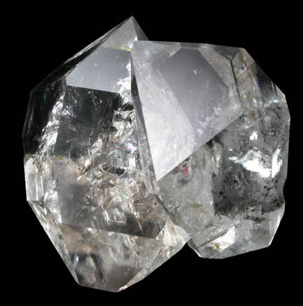 Quartz var. Herkimer Diamond from Middleville, Herkimer County, New York